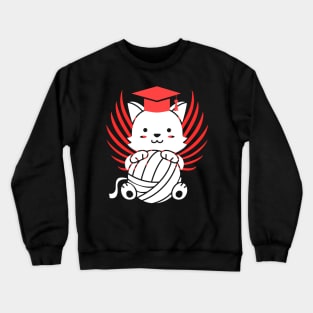 Cute and clever cat Crewneck Sweatshirt